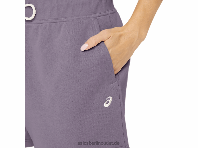 Sunday Sana Fleece-Shorts für Damen BL4N2152Asics violetter Quarz