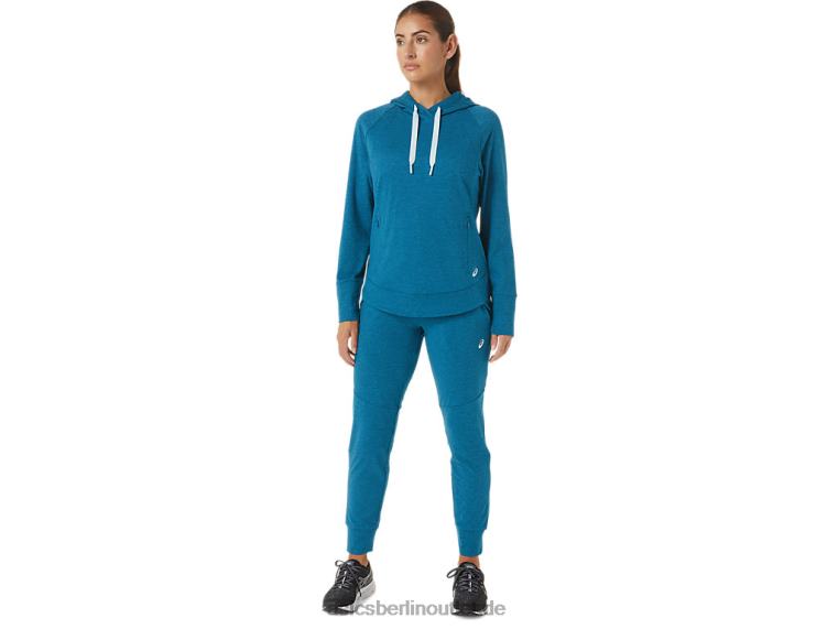 Tech-Jogginghose für Damen BL4N2817Asics Tiefseeblaugrüner Spacedye