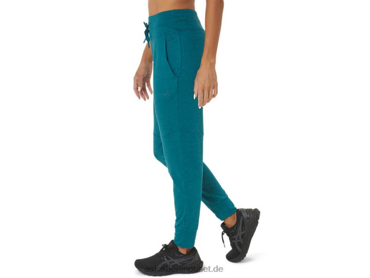Tech-Jogginghose für Damen BL4N2834Asics Samtkiefer, SpaceDye/Beruhigendes Meer