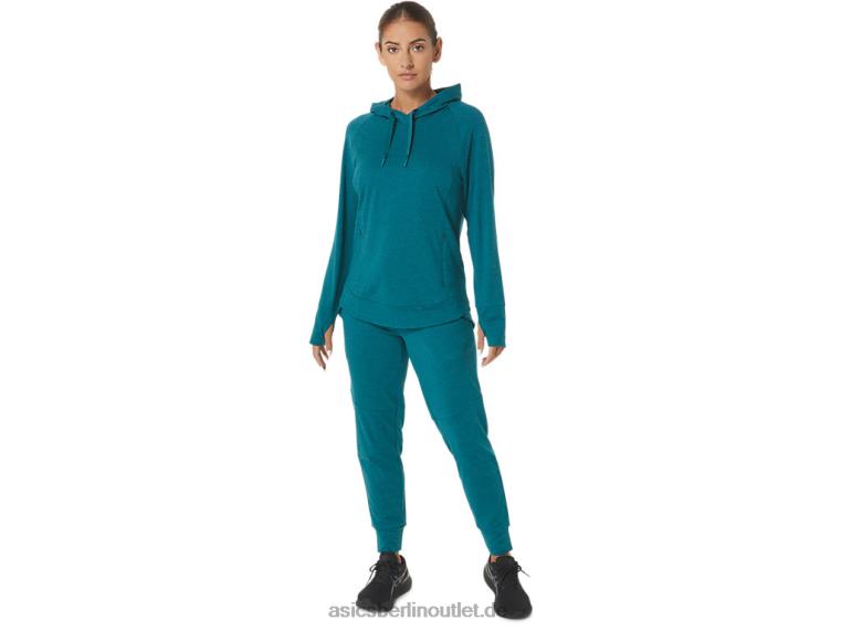 Tech-Jogginghose für Damen BL4N2834Asics Samtkiefer, SpaceDye/Beruhigendes Meer