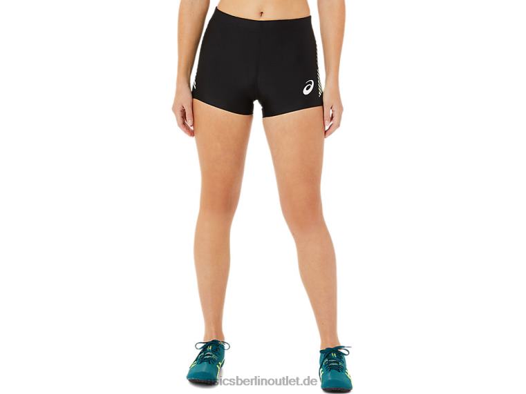 Trainings-Hotpant für Damen BL4N3402Asics Leistung schwarz