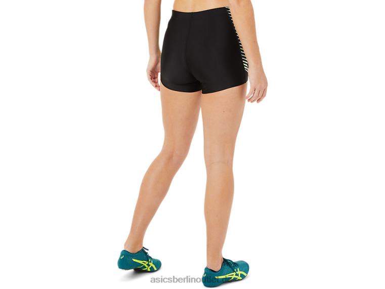 Trainings-Hotpant für Damen BL4N3402Asics Leistung schwarz