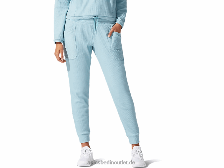 Weiche Stretch-Sweathose für Damen BL4N4070Asics rauchblau