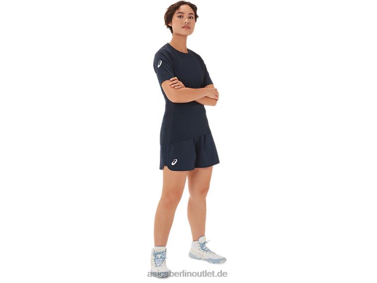 Zweiteilige Wrestling-Shorts für Damen BL4N3802Asics Team Marine