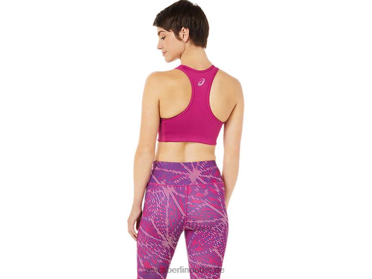 Damen-BH mit Sakura-Logo BL4N3459Asics fuchsiarot