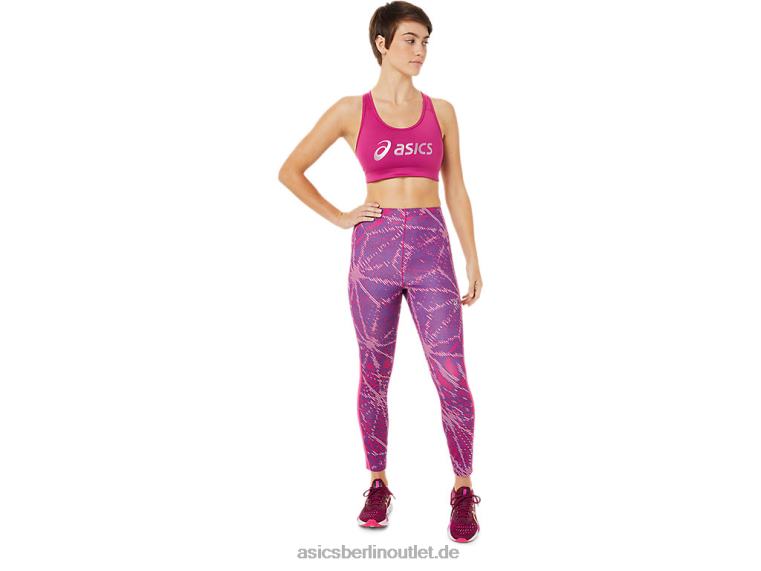 Damen-BH mit Sakura-Logo BL4N3459Asics fuchsiarot
