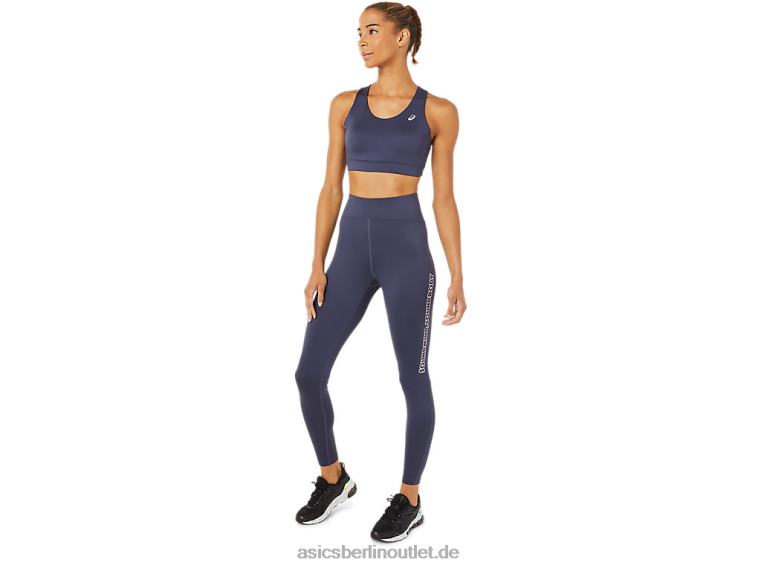 Damen-BH mit überkreuztem Rücken und Trägern BL4N3379Asics Indigo-Nebel