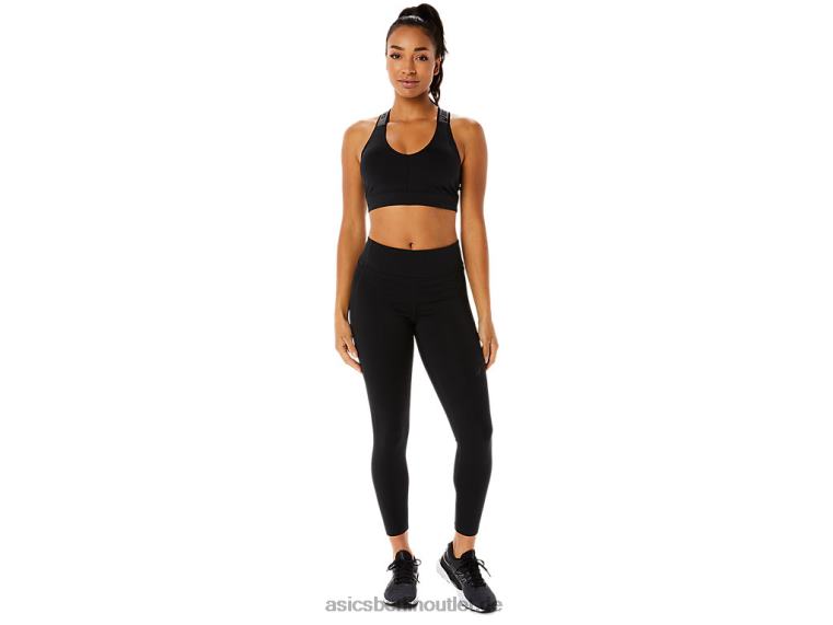 Damen-Fit-Sana-BH BL4N3425Asics Leistung schwarz