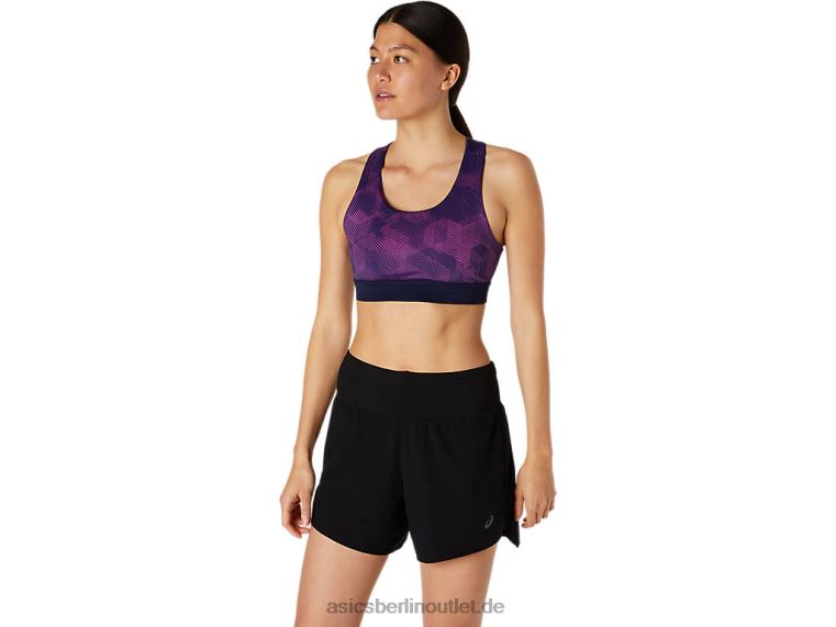 Damen-Pr-Lyte-BH BL4N4111Asics digitaler Traubendruck/Peacoat