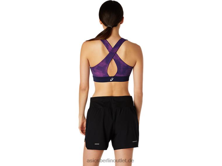 Damen-Pr-Lyte-BH BL4N4111Asics digitaler Traubendruck/Peacoat