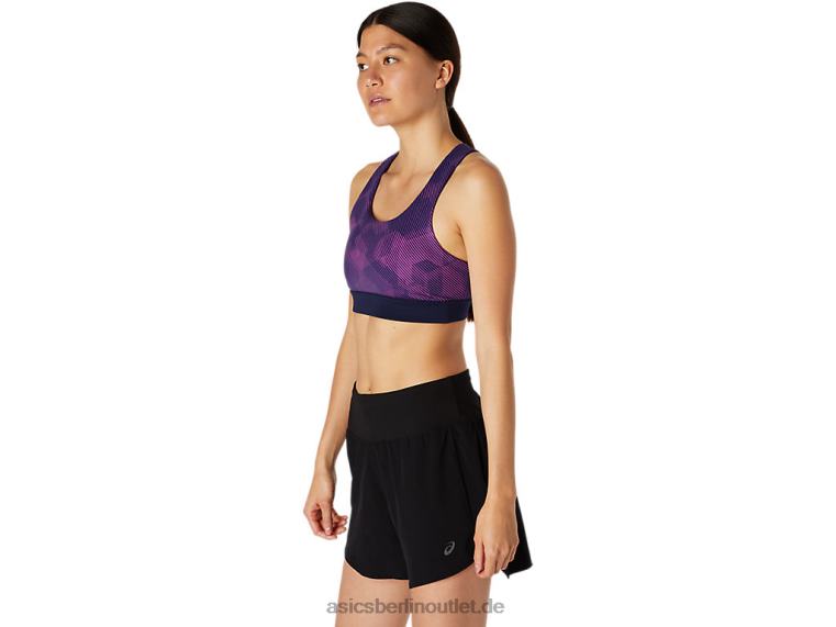 Damen-Pr-Lyte-BH BL4N4111Asics digitaler Traubendruck/Peacoat