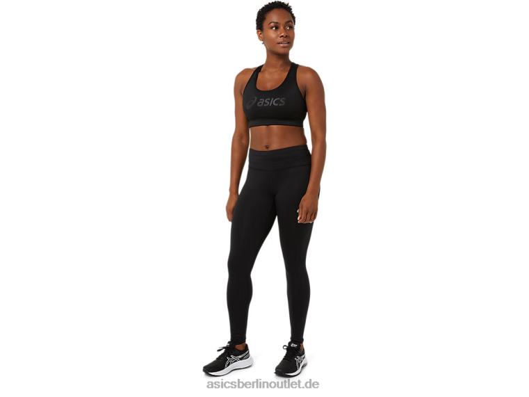 Gepolsterter Damen-BH BL4N3565Asics Leistung schwarz
