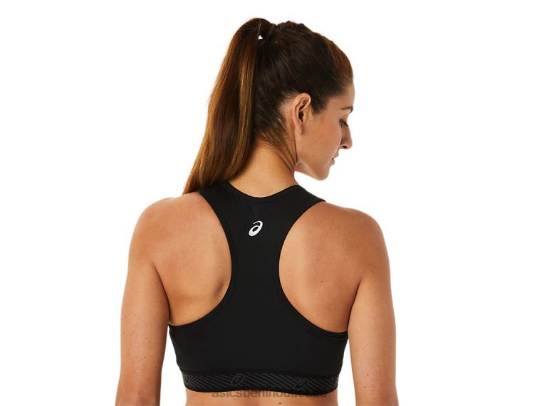 Gepolsterter Damen-BH Circuit II BL4N2875Asics Leistung schwarz