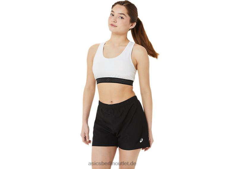 Gepolsterter Damen-BH Circuit II BL4N2953Asics strahlend weiß/schwarz