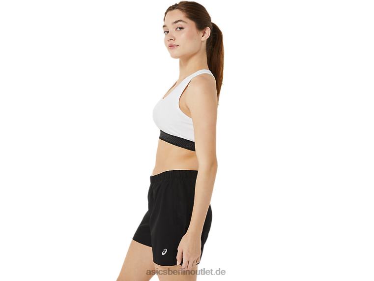 Gepolsterter Damen-BH Circuit II BL4N2953Asics strahlend weiß/schwarz