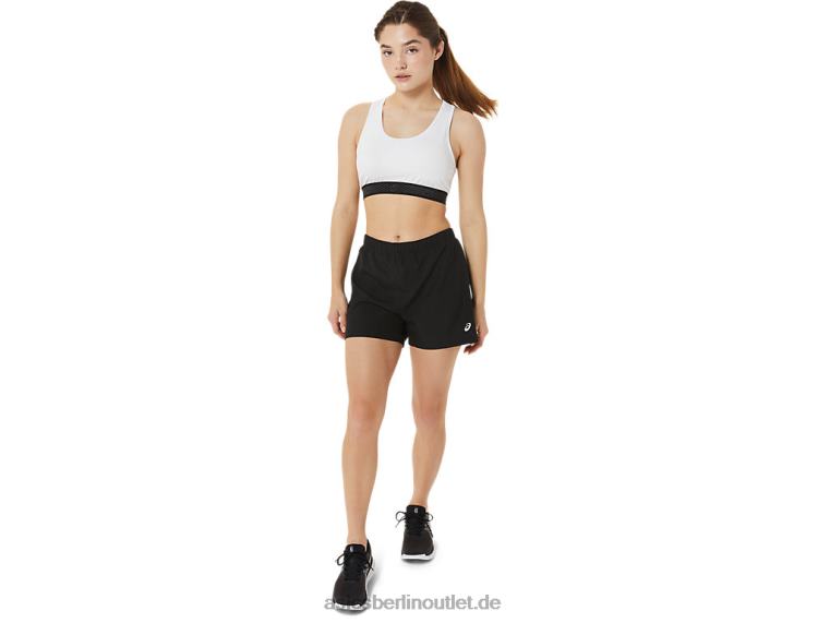 Gepolsterter Damen-BH Circuit II BL4N2953Asics strahlend weiß/schwarz