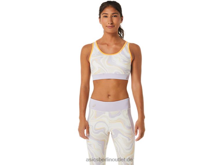 Grafik-BH für Damen BL4N2562Asics Dämmerungsviolett