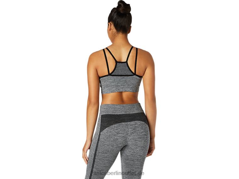 Nahtloser Wende-BH für Damen BL4N3659Asics Leistung schwarz