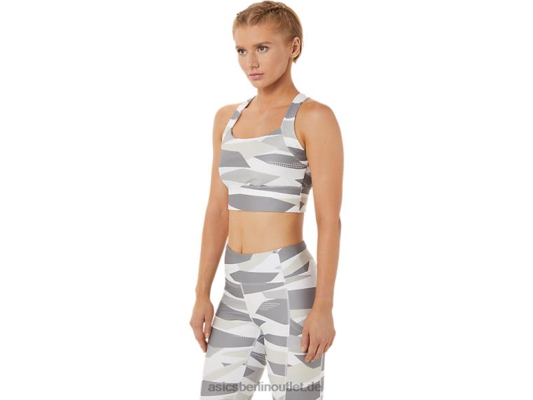 Neuer Strong 92 bedruckter BH für Damen BL4N3479Asics Birkendruck