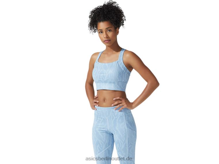 Neuer Strong 92 bedruckter BH für Damen BL4N3779Asics Nebeldruck