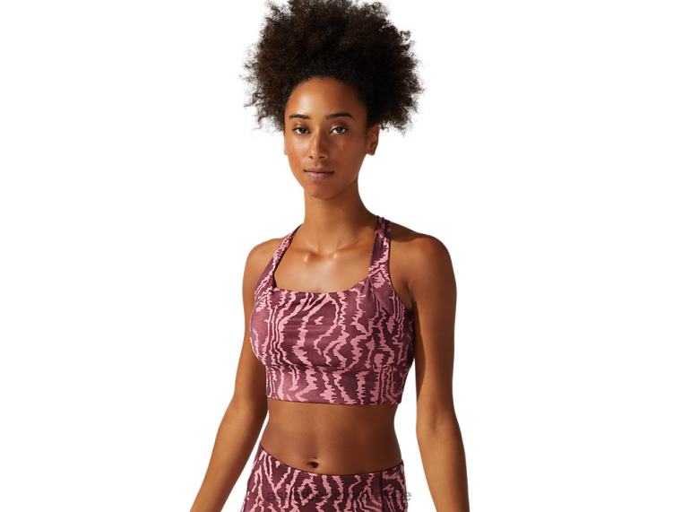 Neuer Strong 92 bedruckter BH für Damen BL4N3803Asics tiefer Mars-Druck