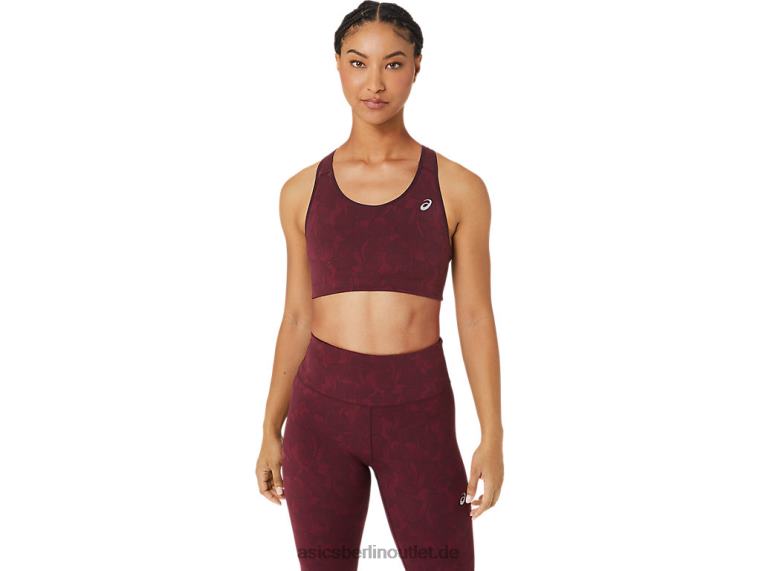 Runkoyo-Jacquard-BH für Damen BL4N2783Asics tiefer Mars