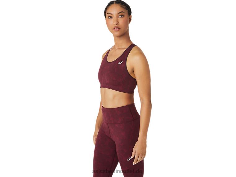 Runkoyo-Jacquard-BH für Damen BL4N2783Asics tiefer Mars