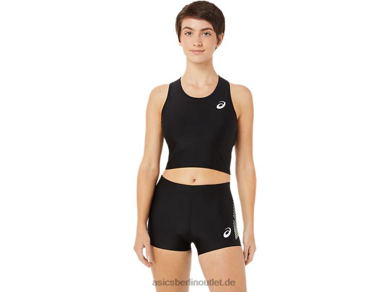 Trainings-BH-Shirt für Damen BL4N3395Asics Leistung schwarz