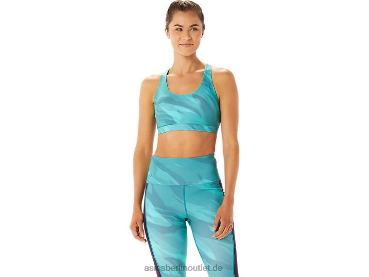 Trainings-BH mit Grafik für Damen BL4N2926Asics neblige Kiefer