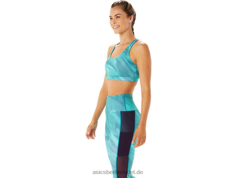 Trainings-BH mit Grafik für Damen BL4N2926Asics neblige Kiefer