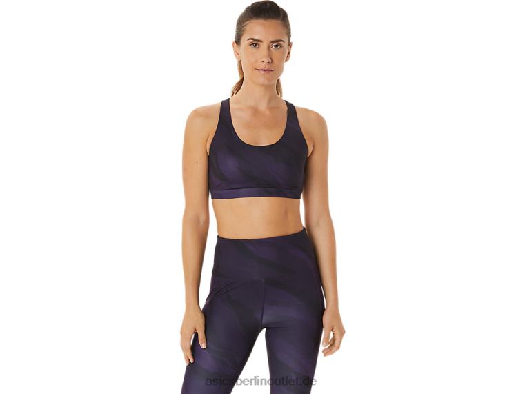 Trainings-BH mit Grafik für Damen BL4N2927Asics Nachtschatten