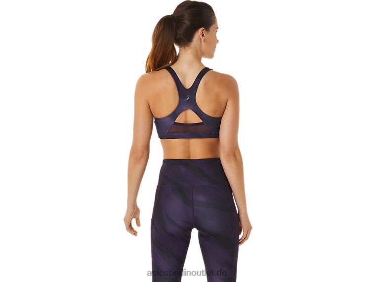 Trainings-BH mit Grafik für Damen BL4N2927Asics Nachtschatten