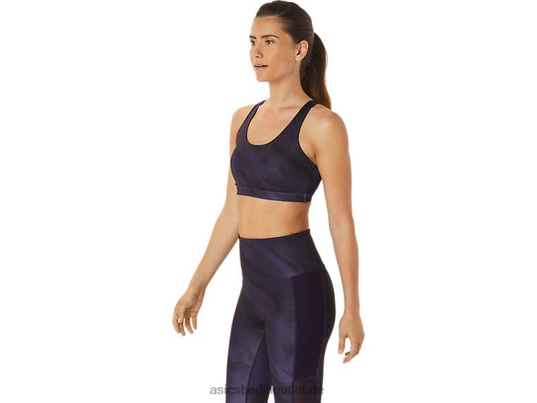 Trainings-BH mit Grafik für Damen BL4N2927Asics Nachtschatten