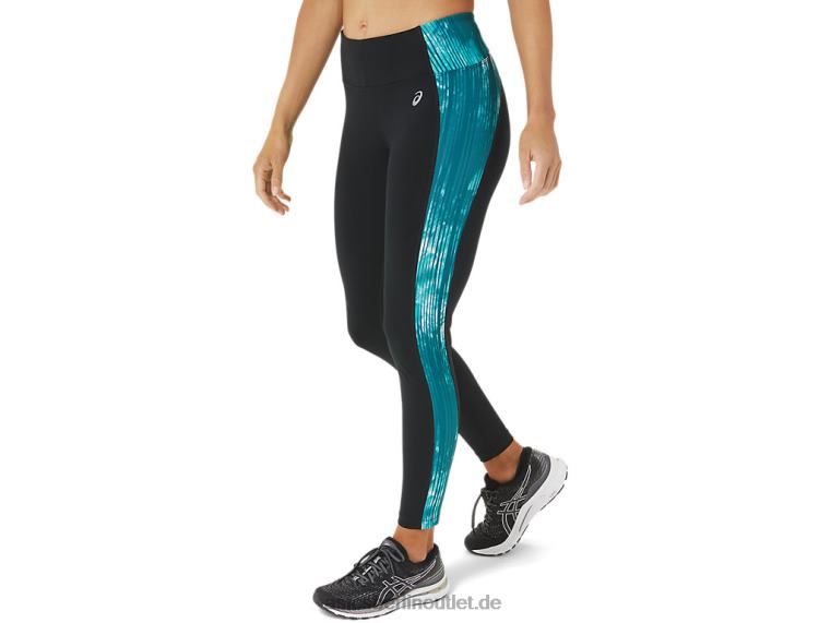 7/8 Performance-Tight für Damen BL4N3081Asics Schwarz/Batik-Samtkiefer