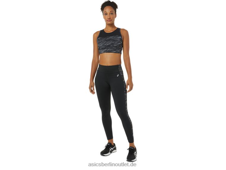 7/8 Performance-Tight für Damen BL4N3747Asics Performance Schwarz/Grau Multi