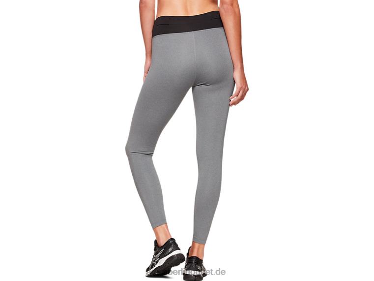 Damen-Fietro-Tight BL4N4139Asics dunkelgrau meliert/schwarz