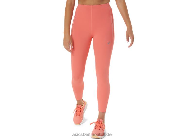 Damen-Race-Tight mit hoher Taille BL4N2500Asics Papaya