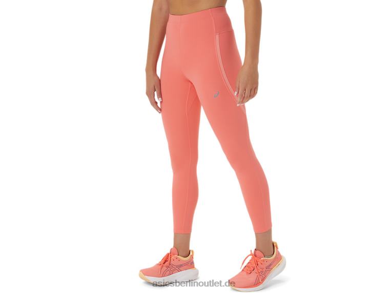 Damen-Race-Tight mit hoher Taille BL4N2500Asics Papaya