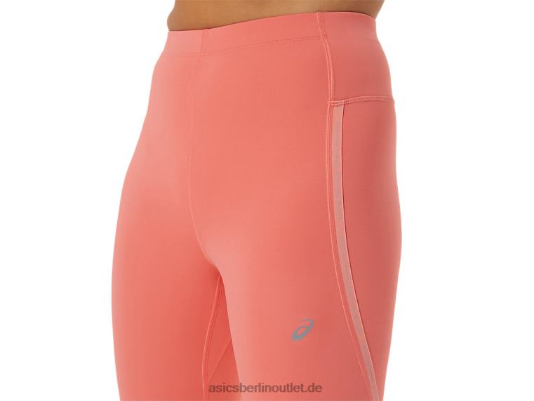 Damen-Race-Tight mit hoher Taille BL4N2500Asics Papaya