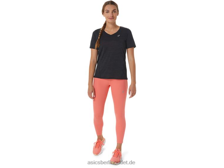 Damen-Race-Tight mit hoher Taille BL4N2500Asics Papaya