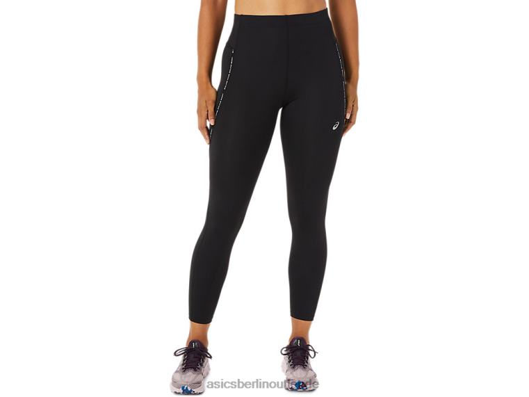Damen-Race-Tight mit hoher Taille BL4N3332Asics Leistung schwarz