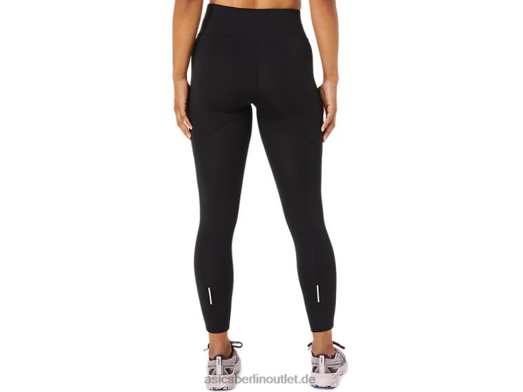 Damen-Race-Tight mit hoher Taille BL4N3332Asics Leistung schwarz