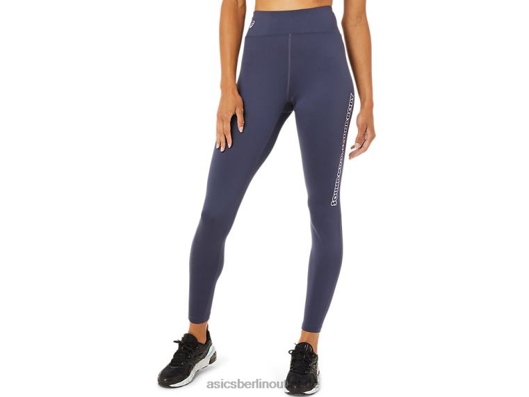 Damen-Tight mit Logo-Grafik BL4N3392Asics Indigo-Nebel