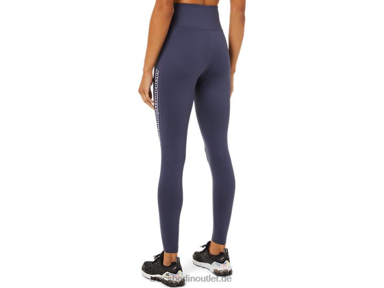 Damen-Tight mit Logo-Grafik BL4N3392Asics Indigo-Nebel
