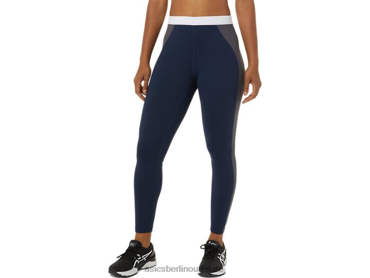 Damen-Tights, die neue starke, umfunktionierte Tight BL4N3823Asics Peacoat/Piemontgrau/Weiß