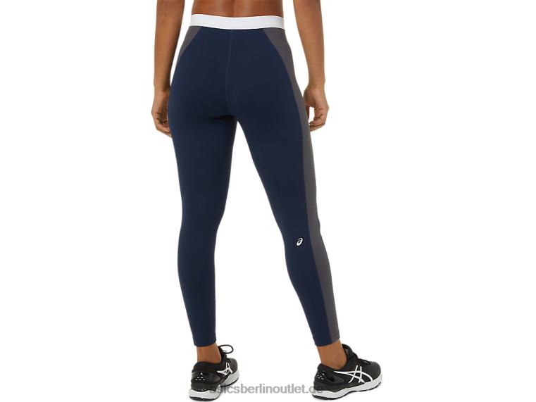 Damen-Tights, die neue starke, umfunktionierte Tight BL4N3823Asics Peacoat/Piemontgrau/Weiß