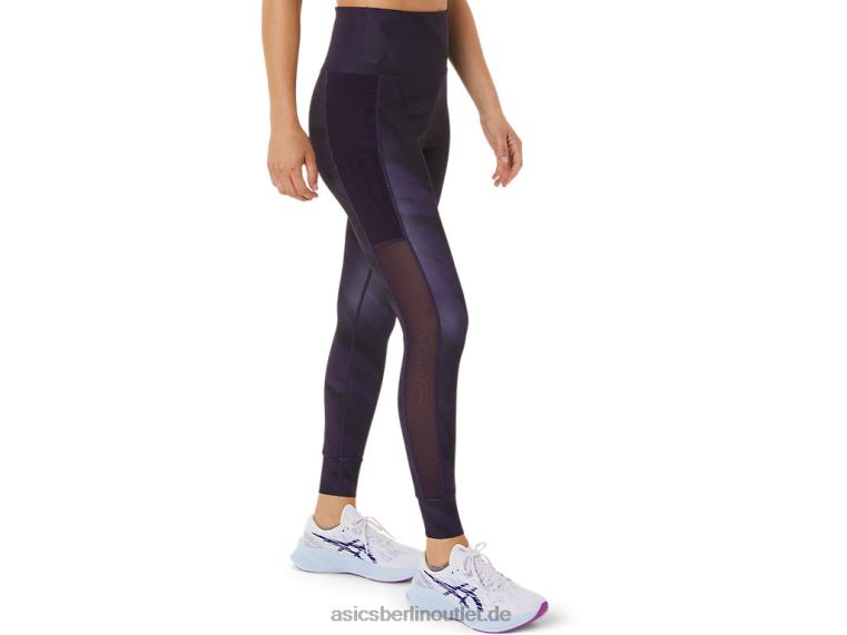 Damen-Trainings-Tight mit Grafik BL4N2944Asics Nachtschatten