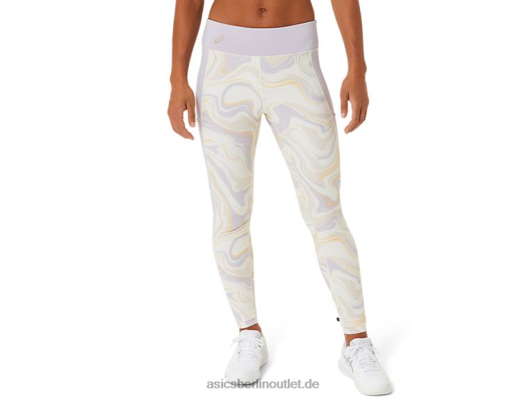 Grafik-Tight für Damen BL4N2561Asics Dämmerungsviolett