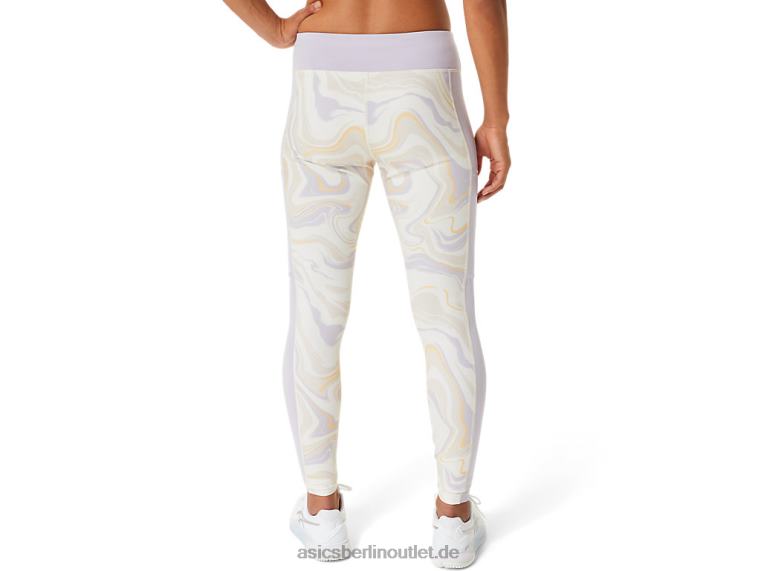 Grafik-Tight für Damen BL4N2561Asics Dämmerungsviolett