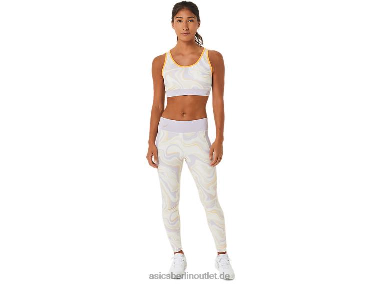 Grafik-Tight für Damen BL4N2561Asics Dämmerungsviolett
